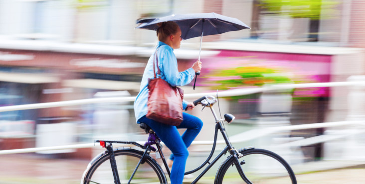 How often do you actually get wet going to work? Using pandas, python, and some graphs, we find out.