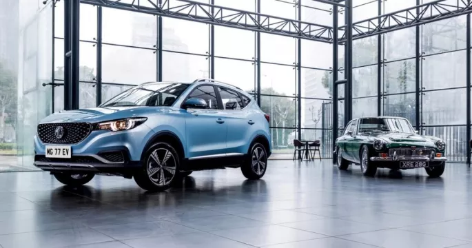 mg electric car range